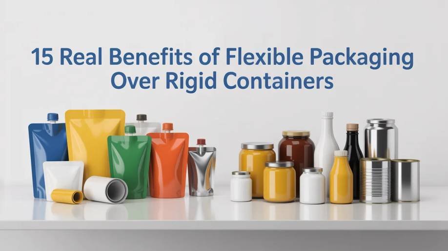 15 Real Benefits of Flexible Packaging Over Rigid Containers
