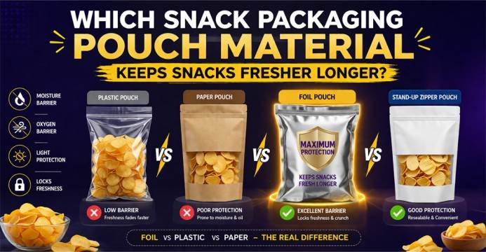 Snack Packaging Pouch banner image