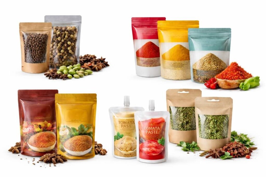 packaging based on spice type