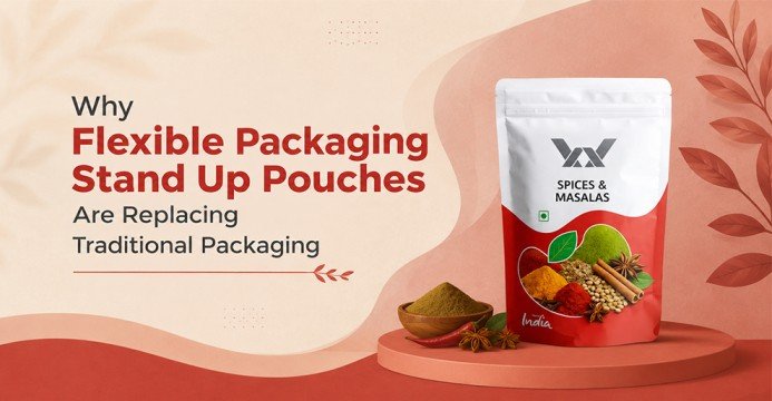 Why Flexible Stand Up Pouches Dominate Modern Packaging