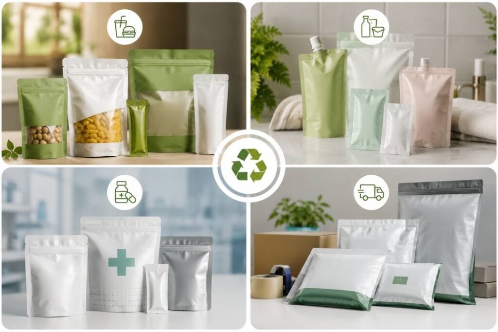 industry applications of recyclable packaging cover image
