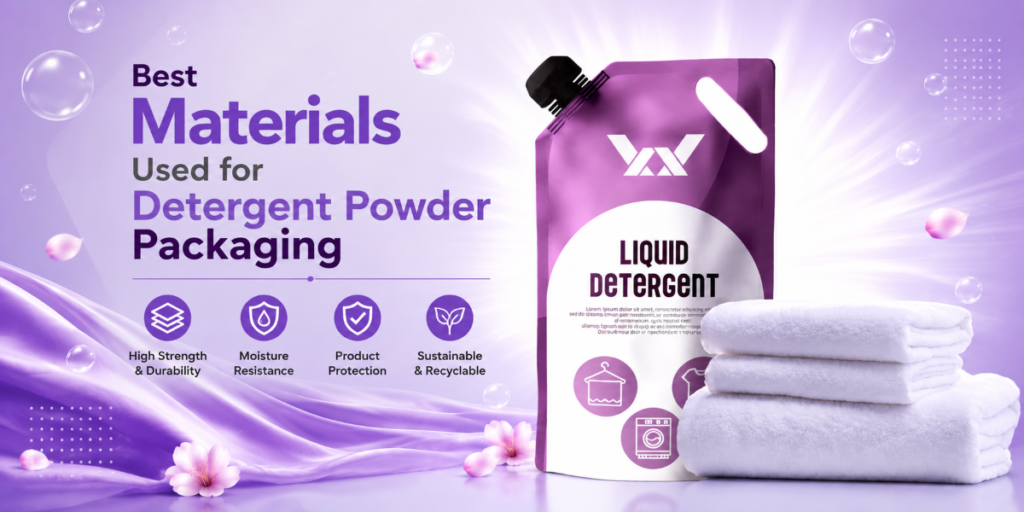 Best Materials Used for Detergent Powder Packaging​