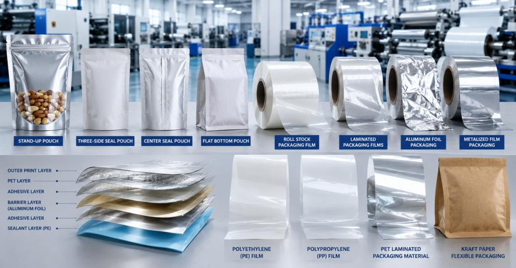 Understanding Different Types of Flexible Packaging Materials