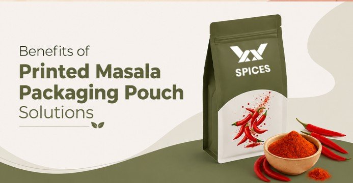Benefits of Printed Masala Packaging Pouch Solutions