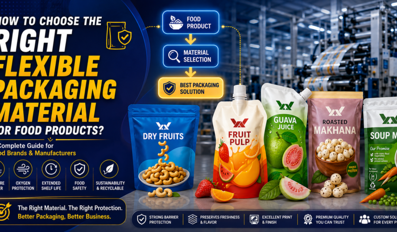 How to Choose the Right Flexible Packaging Material for Food Products?