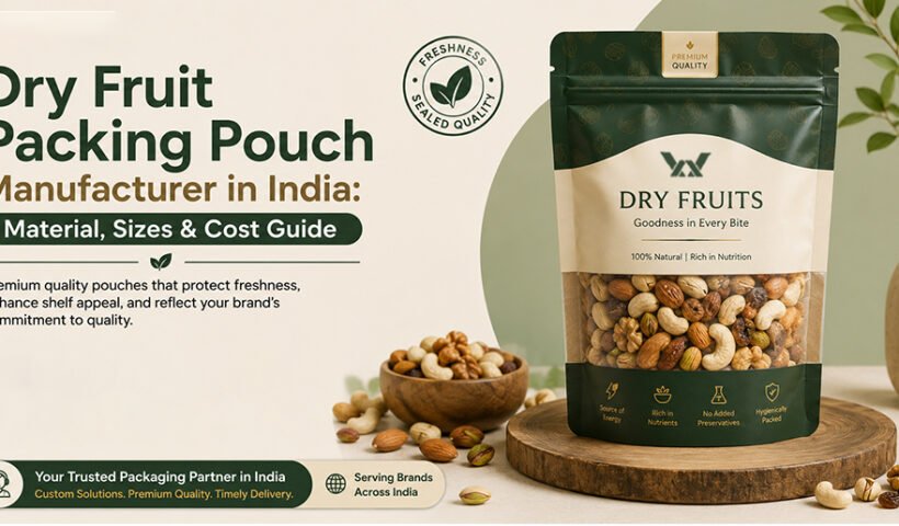 Dry Fruit Packing Pouch Manufacturer in India