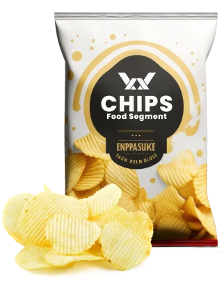 Premium Chips Packaging Pouch with Custom Printed Snack Design