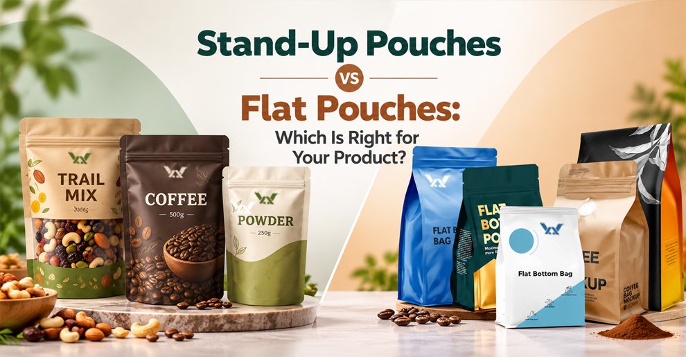 Stand-Up Pouches vs Flat Pouches