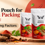 printed pouch for masala packing