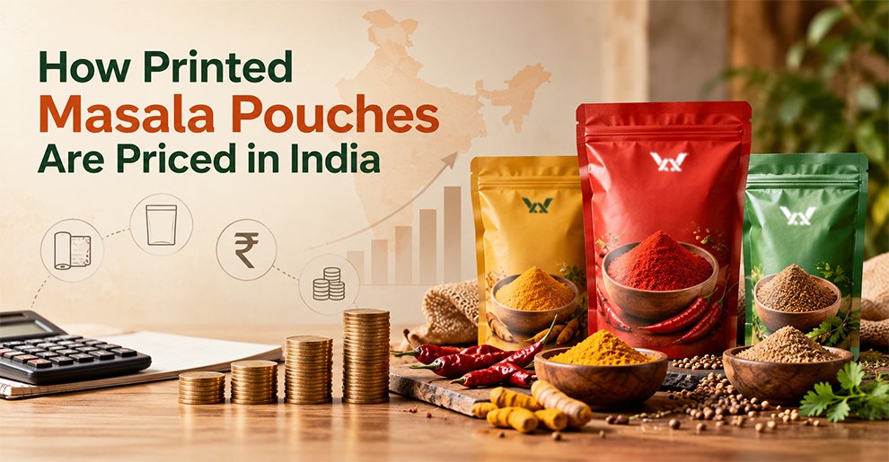 How Printed Masala Pouches Are Priced in India
